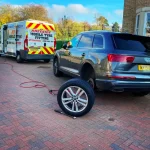 Audi tyre replacement at home